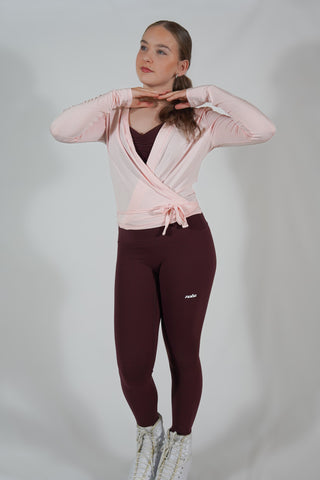Cache-cœur ballerina - Rose