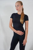 T-shirt manches courtes - Noir