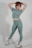 Legging effet push-up - Vert