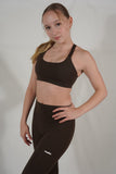 Brassière 1 strap - Marron