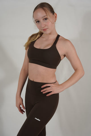 Brassière 1 strap - Marron