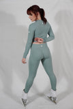 Legging effet push-up - Vert