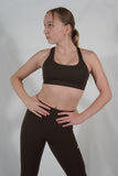 Brassière 1 strap - Marron