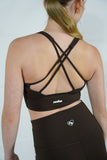 Brassière 4 bretelles - Marron