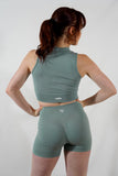 Short effet push-up - Vert