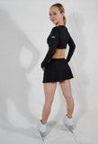 Jupe patineuse - Noir