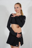 Jupe patineuse - Noir